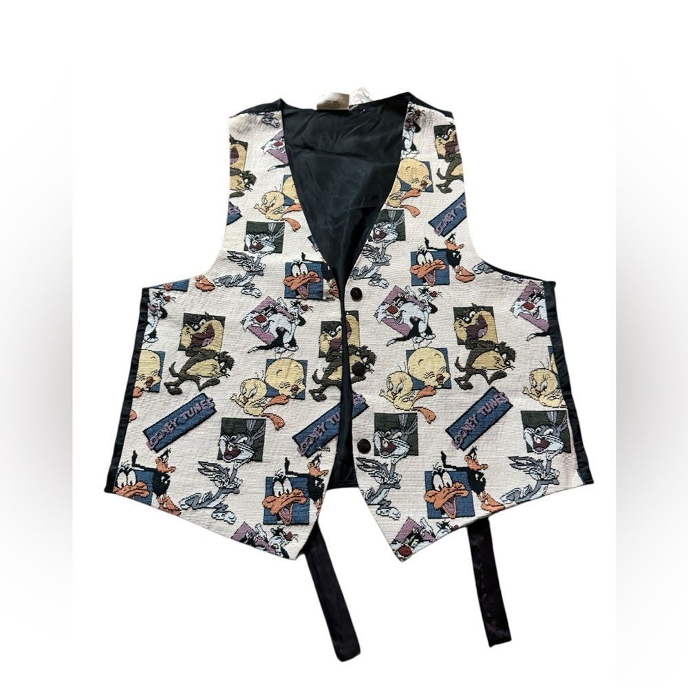 Vintage 90s licensed Looney Tunes vest, medium